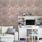 Papel De Parede Industrial Metal Aço Corten Ferrugem 9 6m