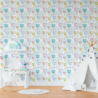 Papel De Parede Infantil 2 Papel De Parede Rolo 0,51cm 2,5m