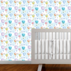 Papel De Parede Infantil 2 Papel De Parede Rolo 0,51cm 2,5m