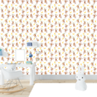 Papel De Parede Infantil 6 Papel De Parede Rolo 0,51cm 10m