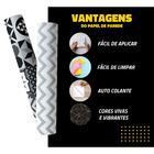 Papel De Parede Infantil Adesivo Nuvem Quarto Menino 3m