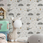 Papel De Parede Infantil Animaizinhos 05-60x300cm