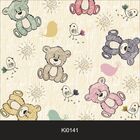 Papel De Parede Infantil Auto Adesivo Lavável Ursinho Ki0141