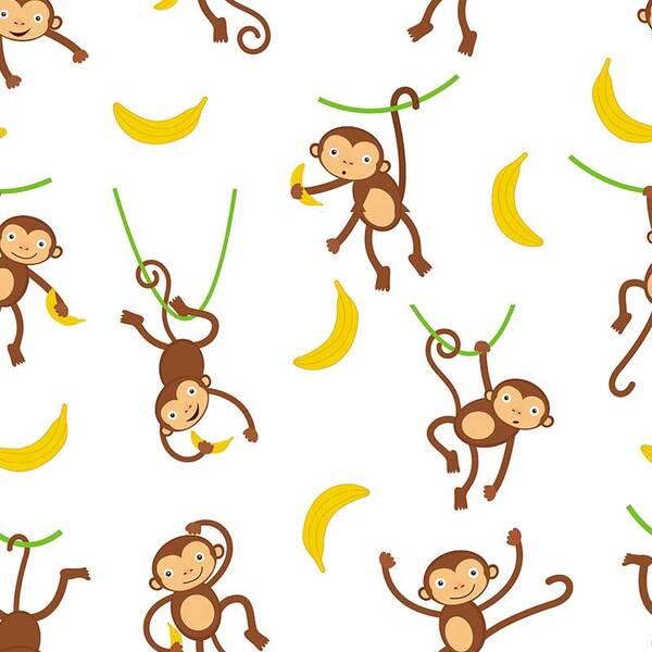 Papel De Parede Infantil Autocolante Para Decoração Animal Ma