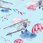 Papel De Parede Infantil Avião N3956 - 10m