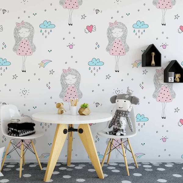 Papel De Parede Infantil Bailarina N3969 - 10m