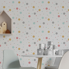 Papel De Parede Infantil Bolinhas Candy