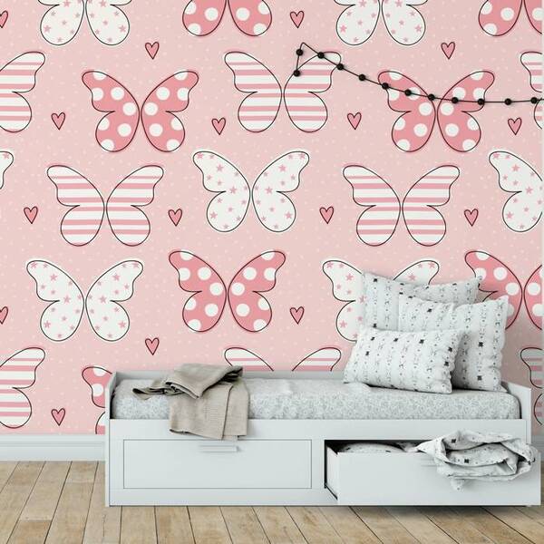 Papel De Parede Infantil Borboletas N3991 - 10m