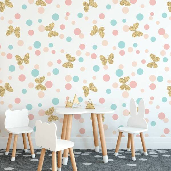 Papel De Parede Infantil Borboletas N3993 - 10m