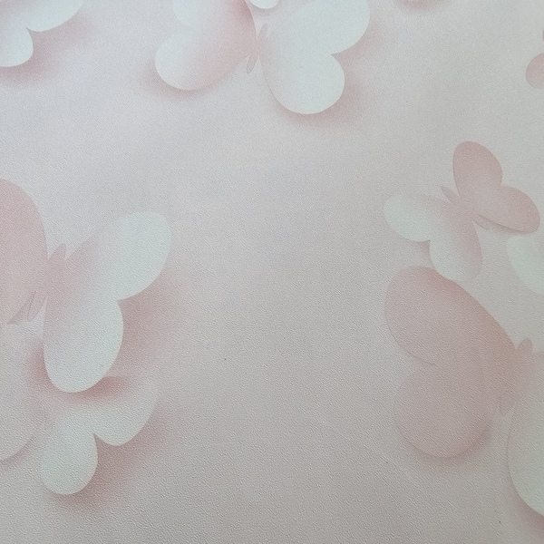 Papel De Parede Infantil Borboletas Rosa - Coleção Grace 3