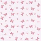 Papel De Parede Infantil Borboletas Rosas