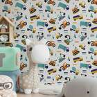 Papel De Parede Infantil Carrinhos Modelo 08-60x300cm