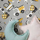 Papel De Parede Infantil Carrinhos Modelo 27-60x300cm