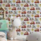 Papel De Parede Infantil Carrinhos Modelo 42-60x300cm