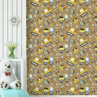 Papel De Parede Infantil Carrinhos Modelo 50-60x300cm