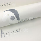 Papel De Parede Infantil Cavalinho Cinza