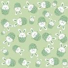 Papel de Parede Infantil Coelinhos Páscoa