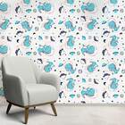 Papel De Parede Infantil Dinossauros Atronautas-60x300cm