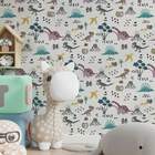 Papel De Parede Infantil Dinossauros Modelo 01-60x300cm