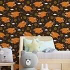 Papel De Parede Infantil Dinossauros Modelo 21-60x300cm