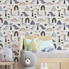 Papel De Parede Infantil Dinossauros Modelo 31-60x300cm