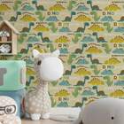 Papel De Parede Infantil Dinossauros Modelo 42-60x300cm