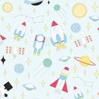 Papel De Parede Infantil Espaço N4142 - 10m