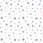 Papel De Parede Infantil Estrelinhas Rosa E Lilás 5 Metros