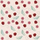 Papel de Parede Infantil Joaninha e Flores