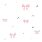 Papel De Parede Infantil Lacinhos Xadrez