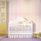 Papel De Parede Infantil Listrado