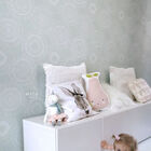 Papel De Parede Infantil Little Bandits 128861 Verde E Branco