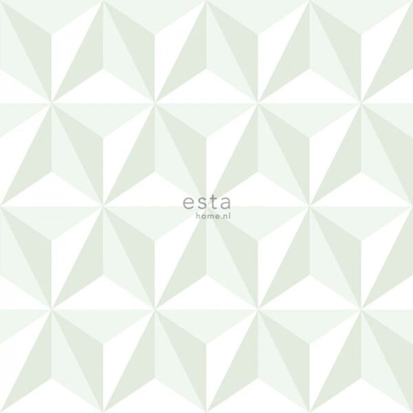 Papel De Parede Infantil Little Bandits 138913 Verde E Branco