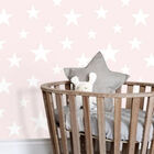 Papel De Parede Infantil Little Bandits 138931 Rosa E Branco