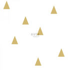 Papel De Parede Infantil Little Bandits 138943 Branco E Doura