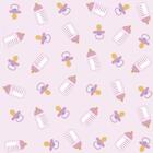 Papel de Parede Infantil Mamadeira