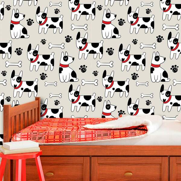 Papel De Parede Infantil Modelo 144-60x300cm