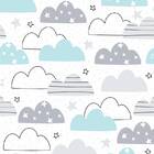 Papel De Parede Infantil Nuvem N4331 - 10m