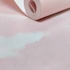 Papel De Parede Infantil Nuvem Rosa