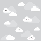 Papel De Parede Infantil Nuvens Encantadas