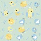 Papel de Parede Infantil Passarinhos