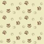 Papel De Parede Infantil Patinhas Cachorro