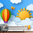 Papel De Parede Infantil Quarto Criança Balão Sala Painel - 4