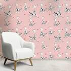 Papel De Parede Infantil Rosa Girafinhas-60x300cm