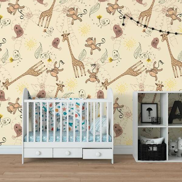 Papel De Parede Infantil Safari N4378 - 10m