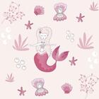Papel De Parede Infantil Sereia