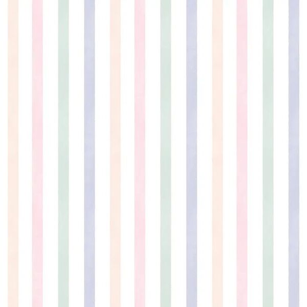 Papel De Parede Infantil Sonhos - 4213 Listas Coloridas