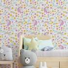 Papel De Parede Infantil Unicórnios Modelo 17-60x300cm