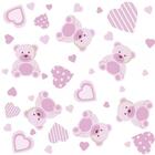 Papel De Parede Infantil Ursinho Menina