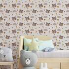 Papel De Parede Infantil Ursinhos Modelo 14-60x300cm